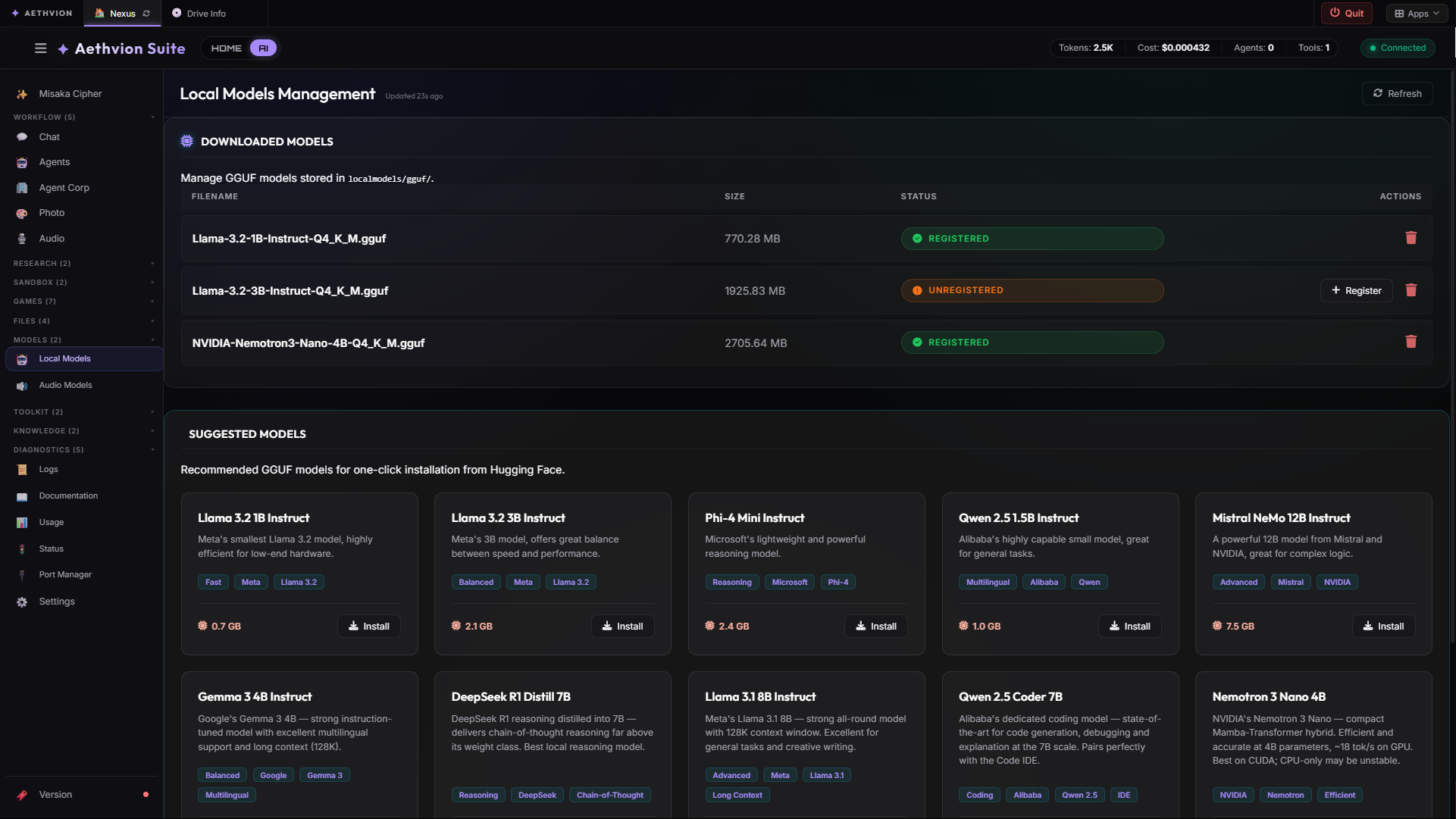 Local Model Integration